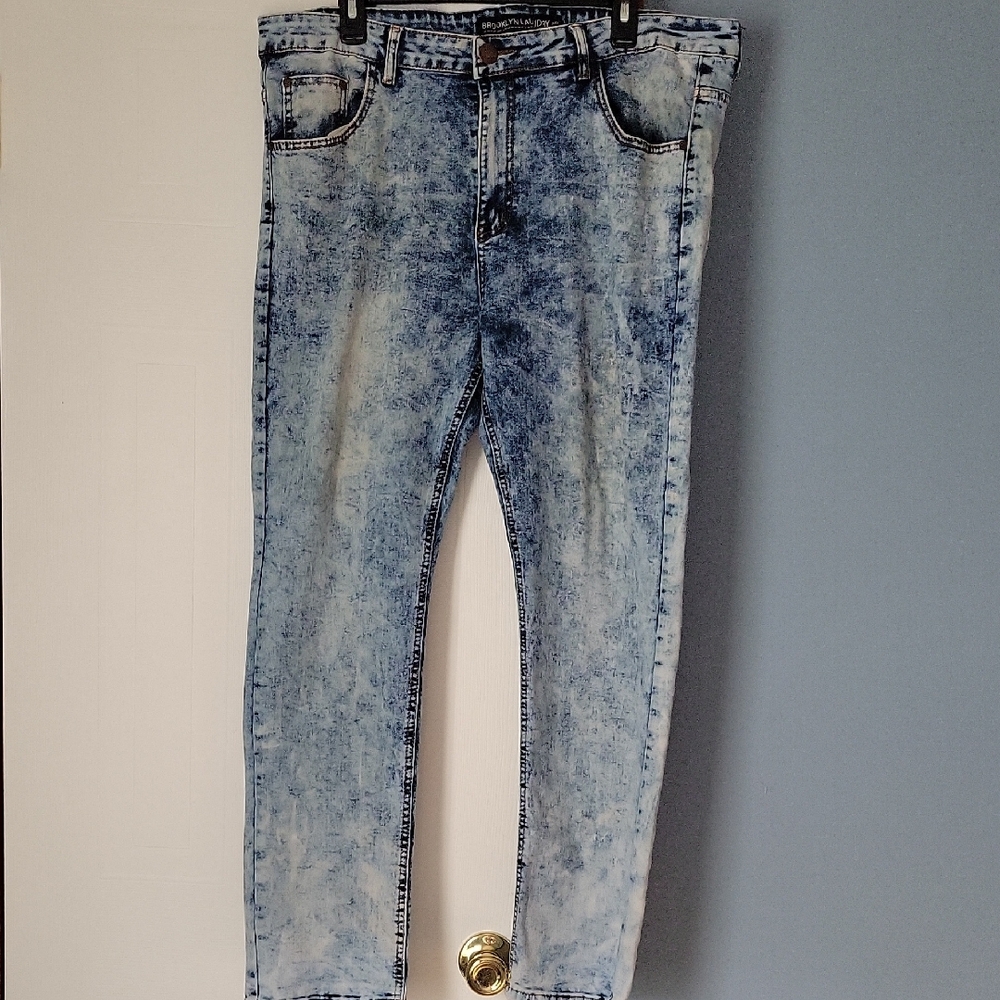 Brooklyn Laudry Acid Wash Denim Jeans Size 36